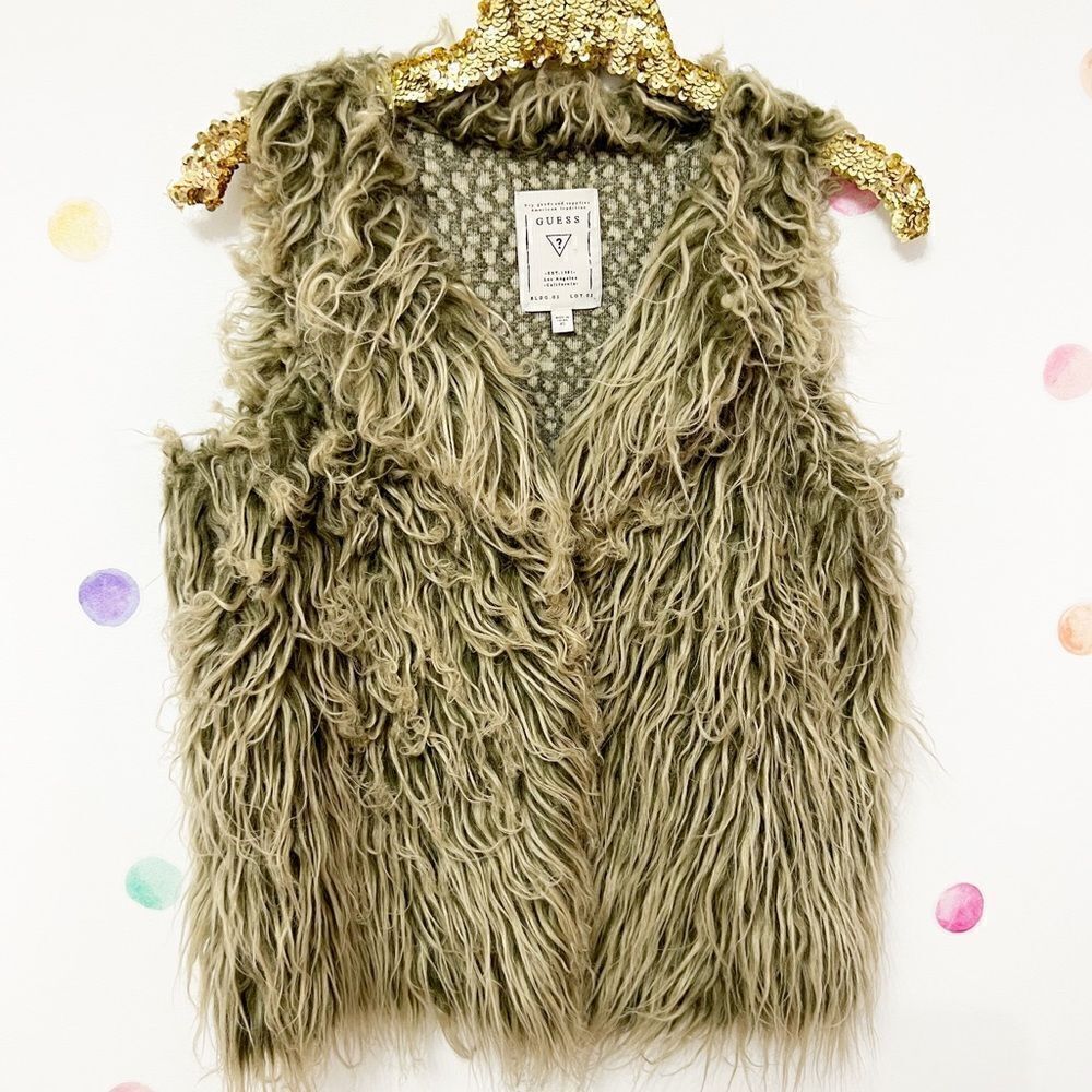 Guess Fur Vest jacket 